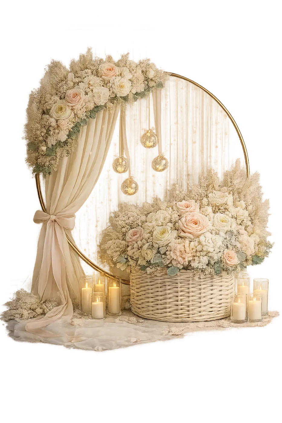 Фотозоны и украшение торжеств