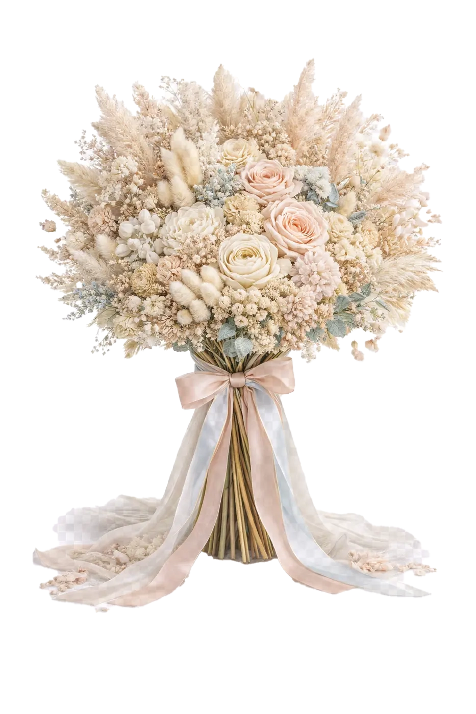 Букеты из сухоцветов