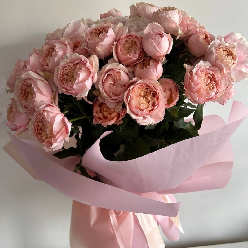 Букет пионовидных 