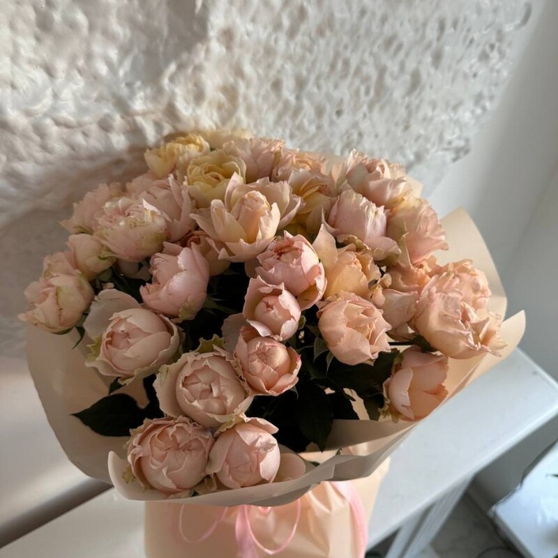 Букет в пионовидных роз