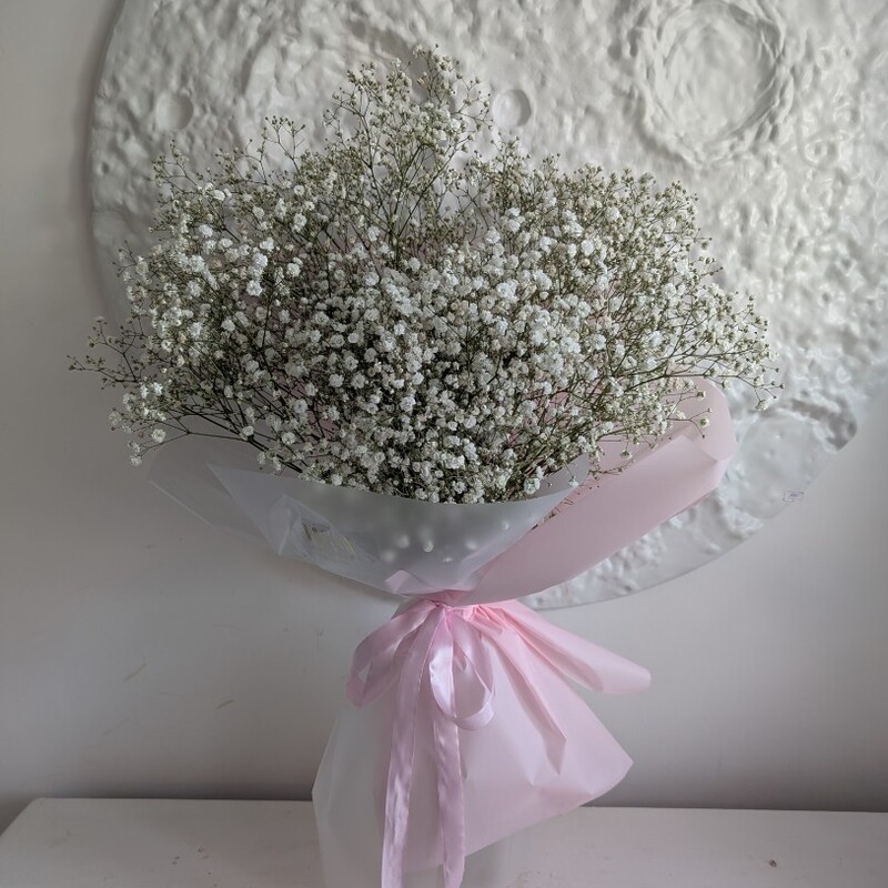 Букет гипсофилы белой