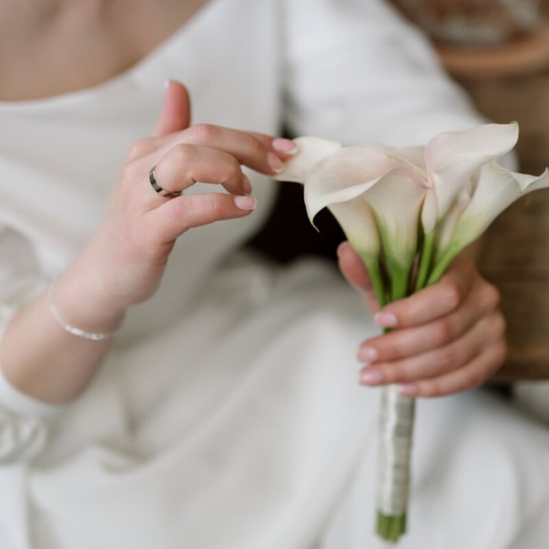 Букет невесты из калл #1