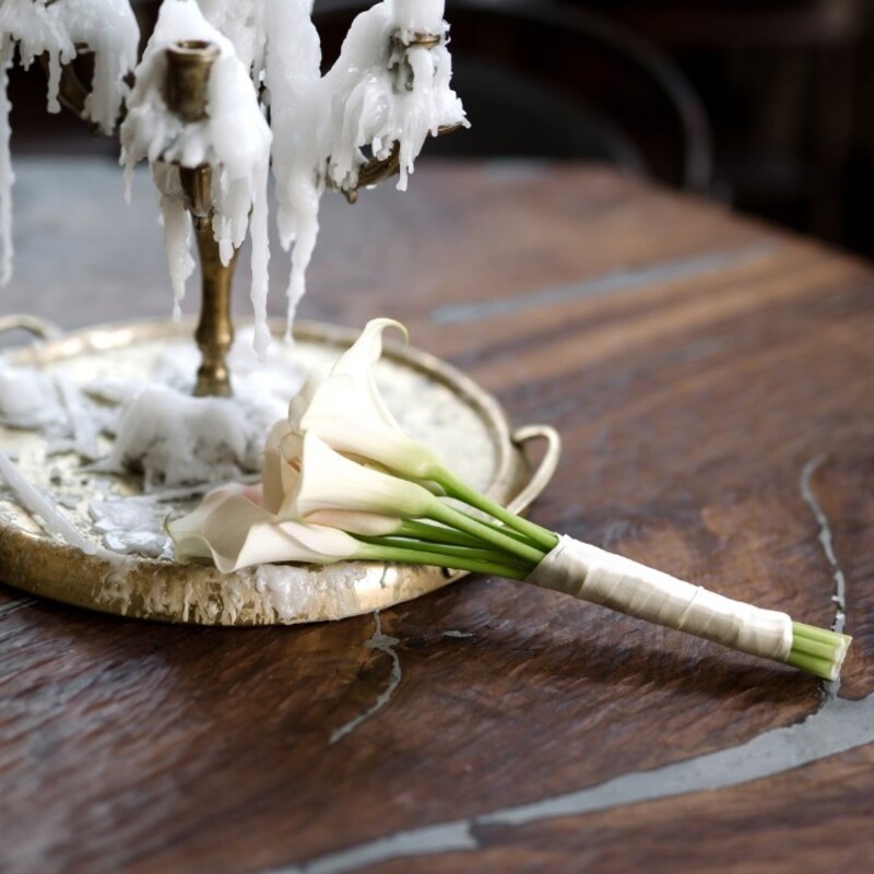 Букет невесты из калл #1