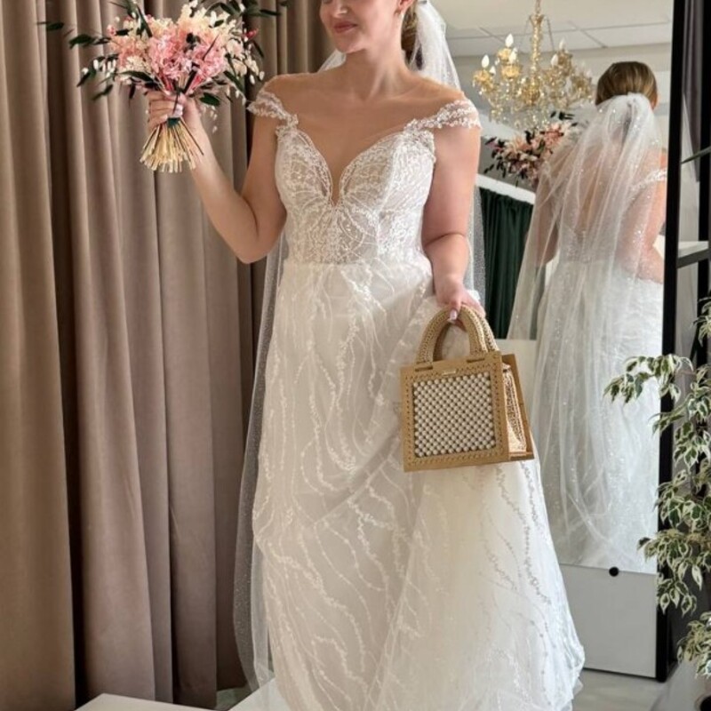 Букет невесты  из стабилизированных цветов #1