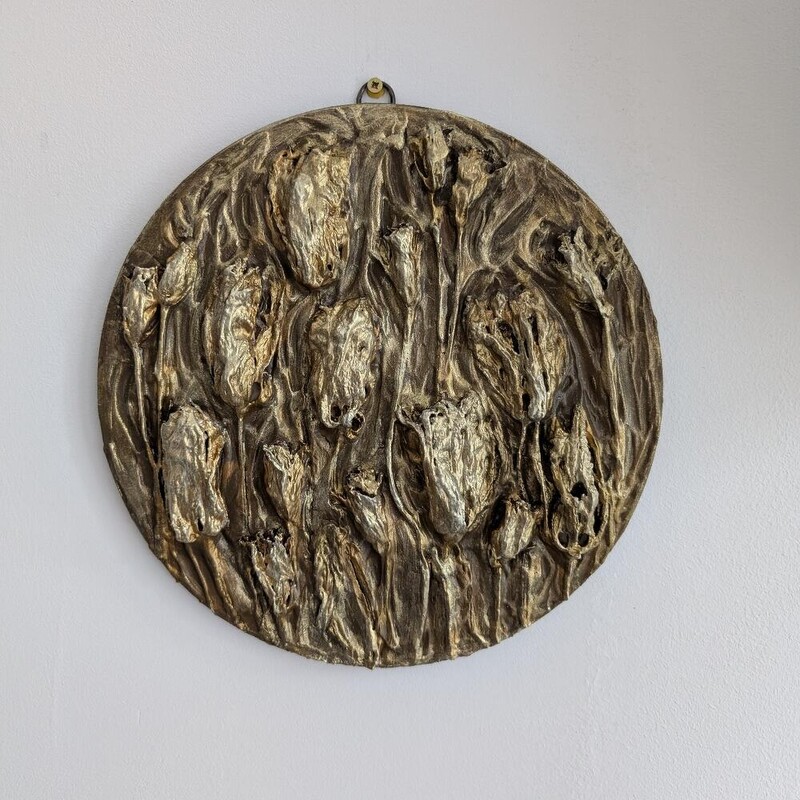 Панно настенное в технике терра 