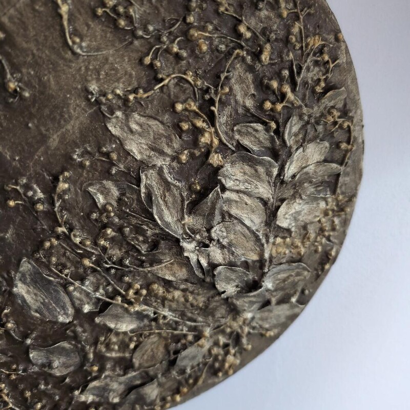 Панно настенное в технике терра 