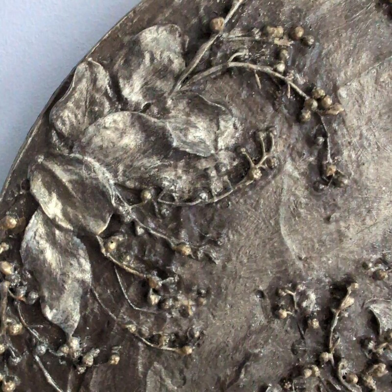 Панно настенное в технике терра 