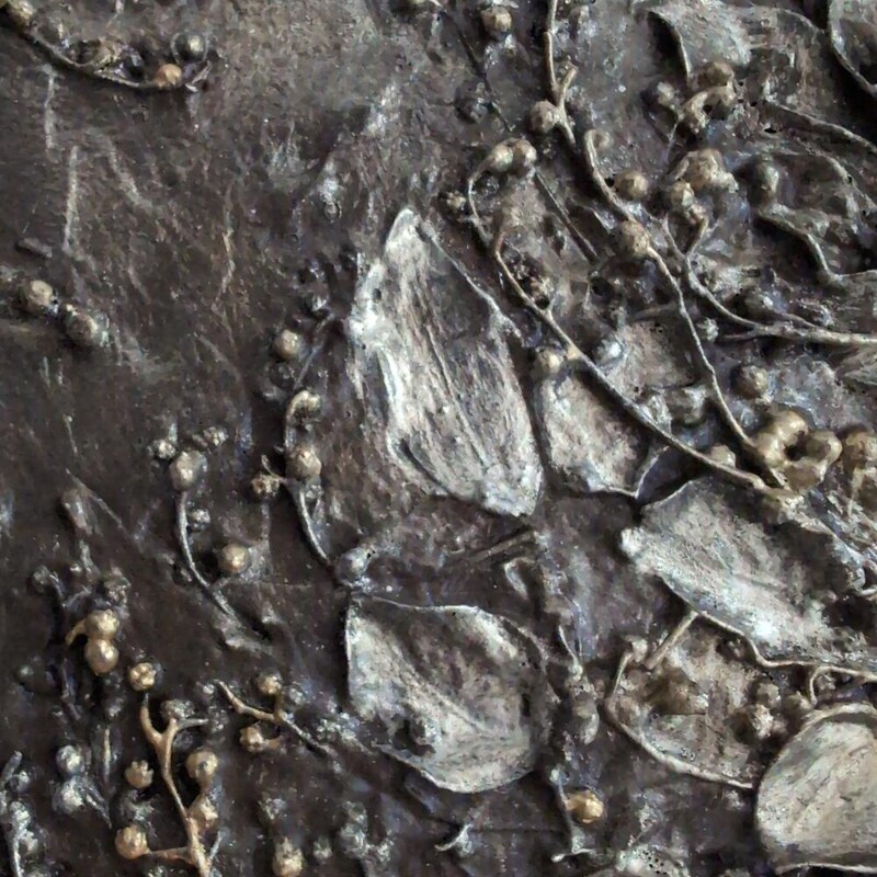 Панно настенное в технике терра 