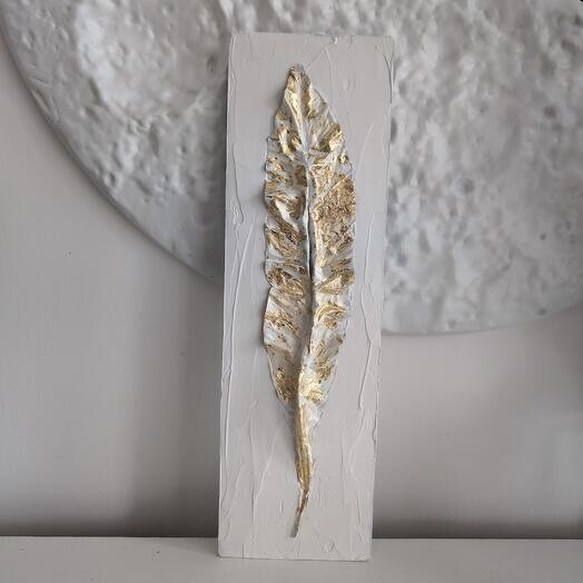 Панно настенное в технике терра 