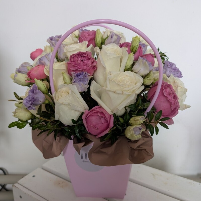 Цветы в сумочке 