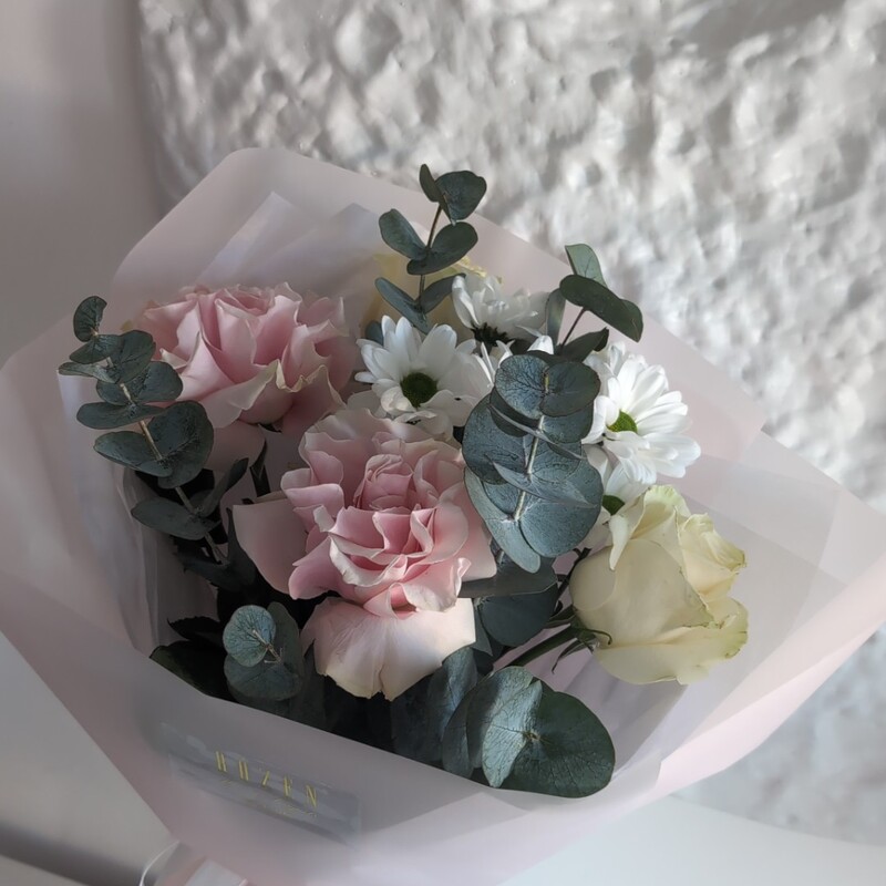 Букет с эвкалиптом