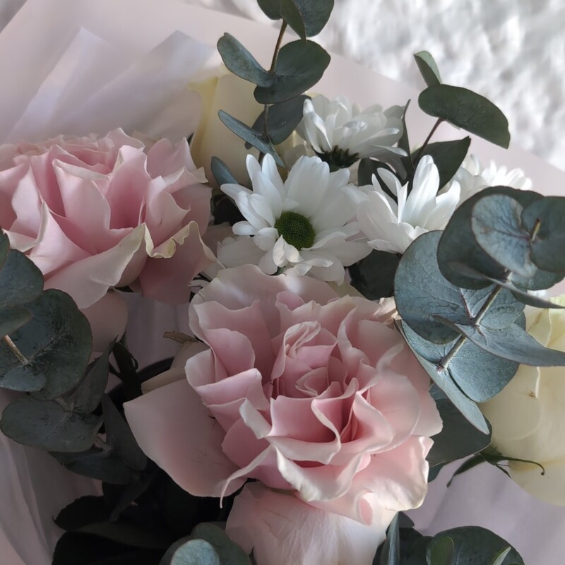 Букет с эвкалиптом