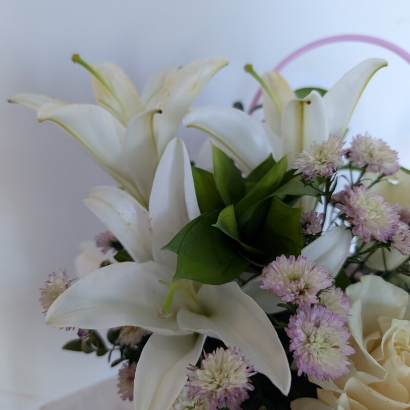 Сумочка с лилиями